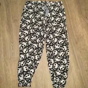 Jack Skellington Disney Pajama Pants Lounge Bottom XL